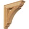 Ekena Millwork Thorton Traditional Rough Sawn Bracket, Western Red Cedar, 4"W x 20"D x 20"H BKT04X20X20THR01RWR - alternate 1